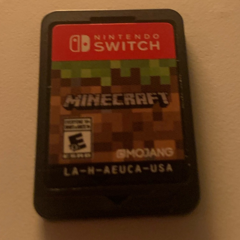 Minecraft Nintendo switch game